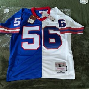 Lawrence Taylor - Mitchell & Ness Blue & White Jersey